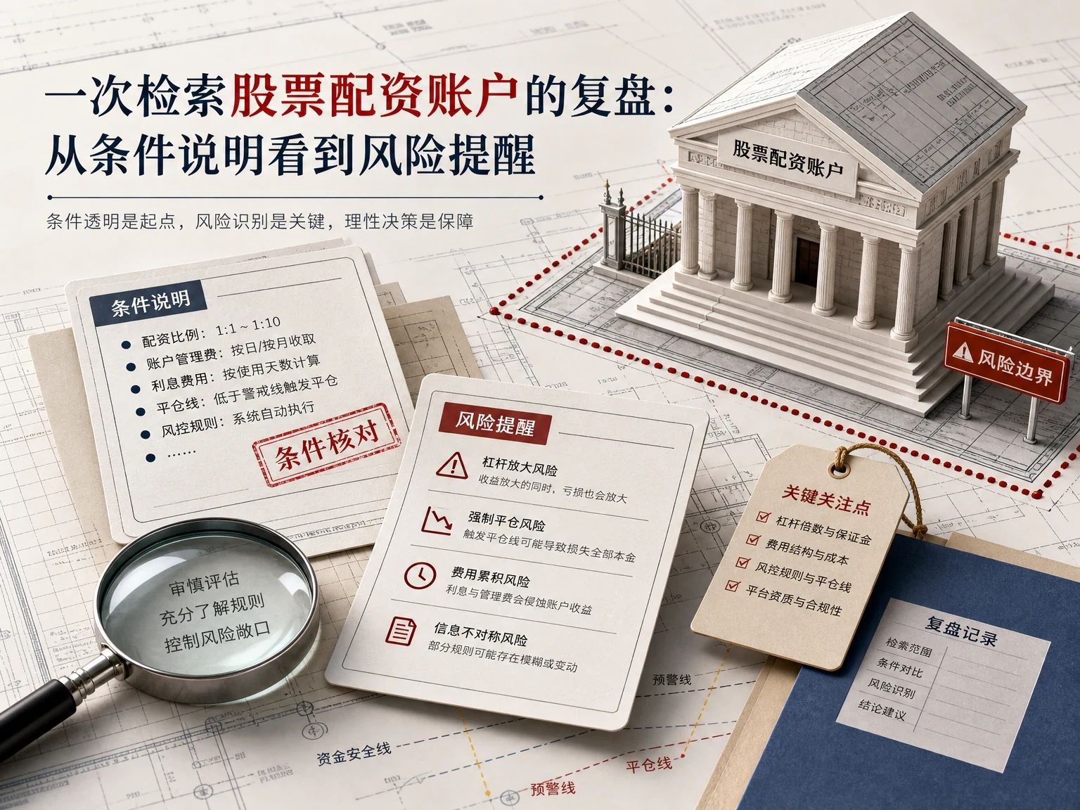 一次检索股票配资账户的复盘:从条件说明看到风险提醒缩略图
